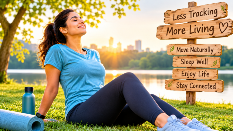 Less tracking, more living: a simpler approach to wellness can help make everyday life feel more balanced.